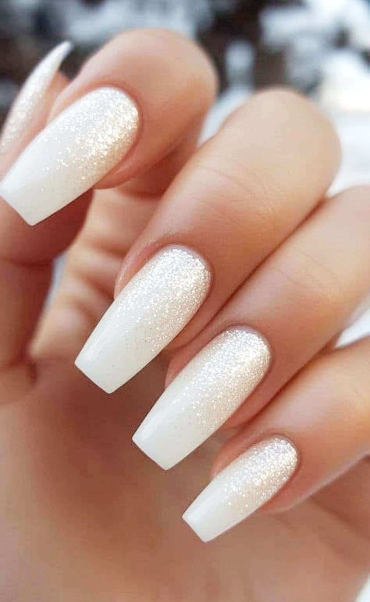 Lovely Nails pearl shimmer gradient in North York