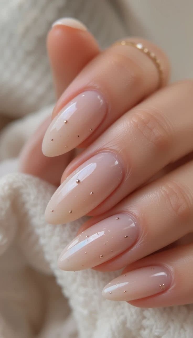 Lovely Nails minimalist micro studs in North York